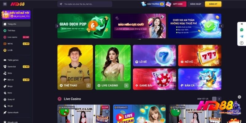 Trang chủ HD88 - nhà cái uy tín nhất châu Á